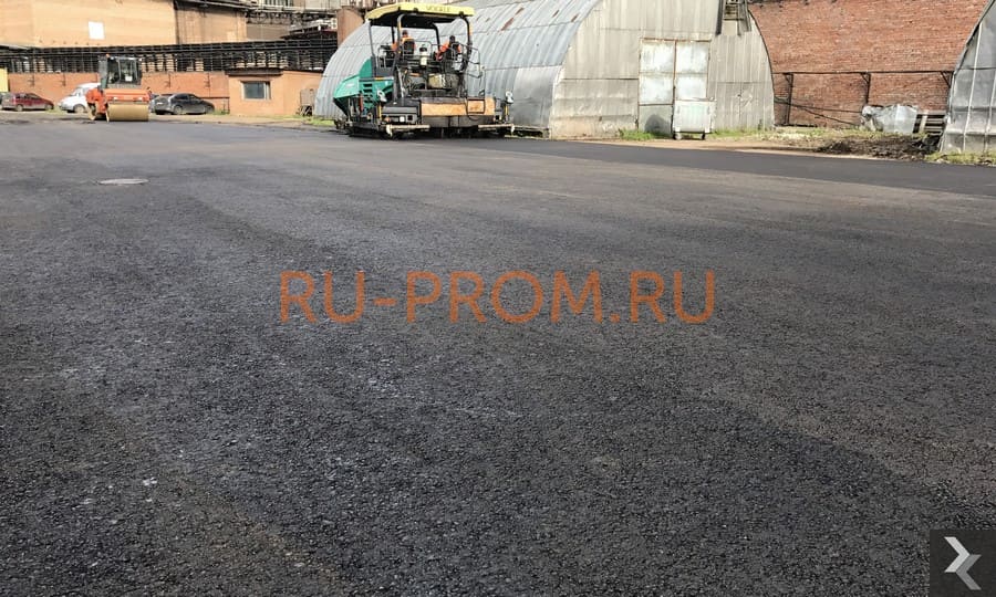 Работы по строительству дорог Ру-Пром